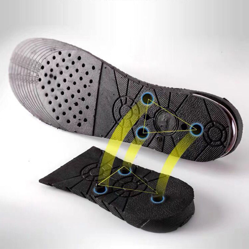 Air Cushion Shock-Absorbing Height-Increasing Insole