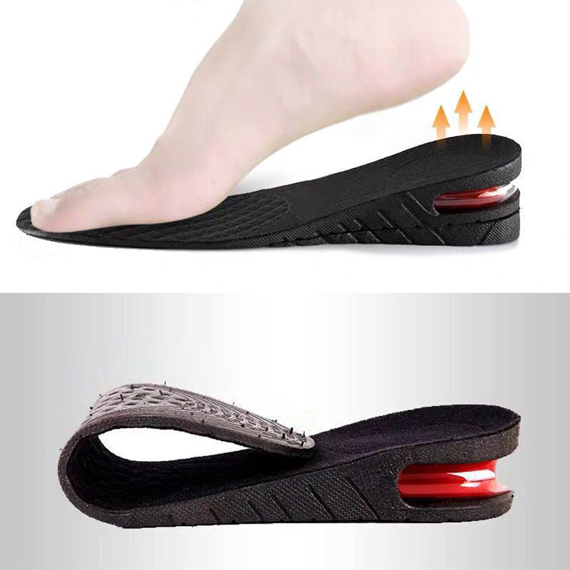 Air Cushion Shock-Absorbing Height-Increasing Insole