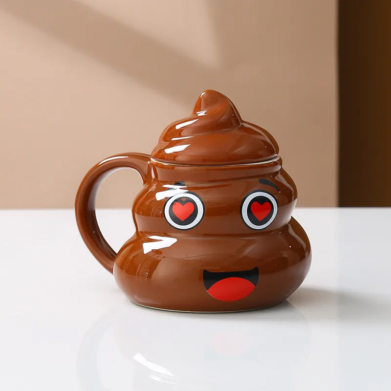 Naughty Prank Poop Ceramics Mug