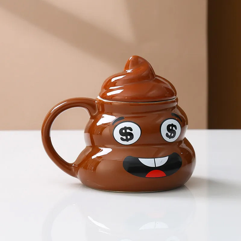 Naughty Prank Poop Ceramics Mug