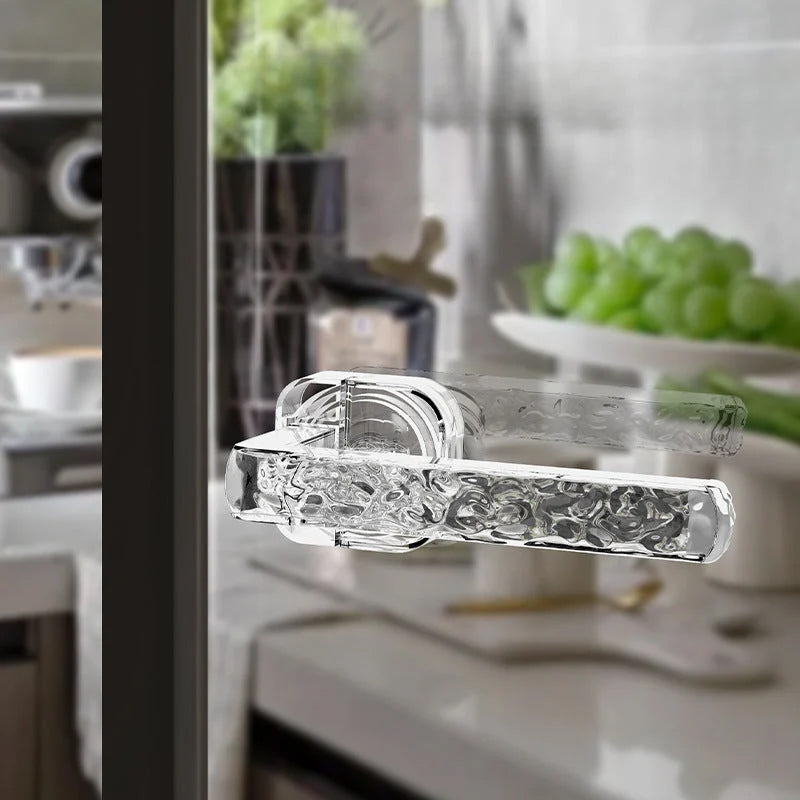 Transparent Ripple Multifunctional Suction Handle