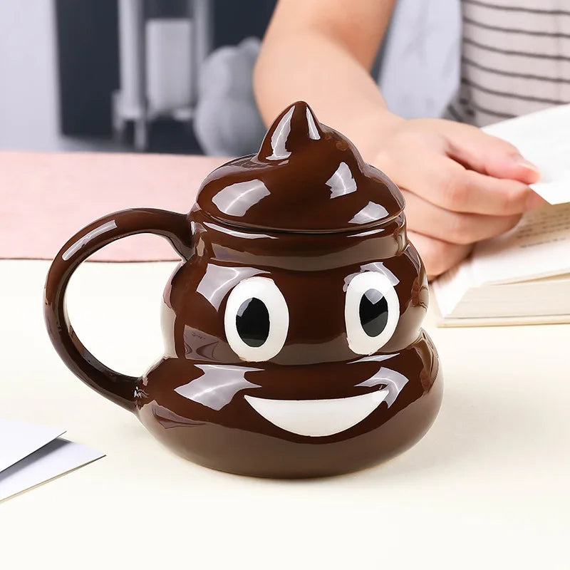 Naughty Prank Poop Ceramics Mug