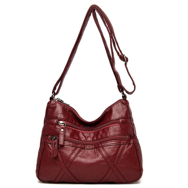 Soft Leather Shoulder Bag