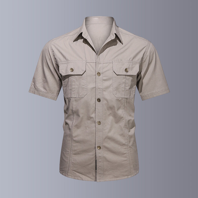 Men's Outdoor Loose Non-Iron Shirt