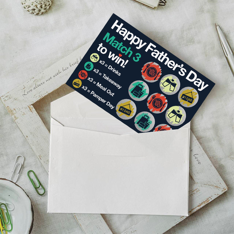 Gift Scratch Cards for Mum and Dad