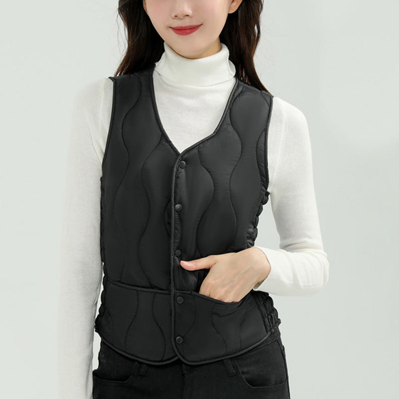 New Sleeveless Thickened Vest