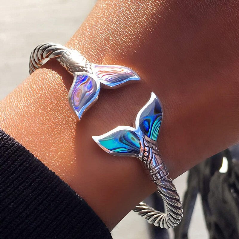 Pre-Sale>>Mermaid Tail Bangle Bracelet