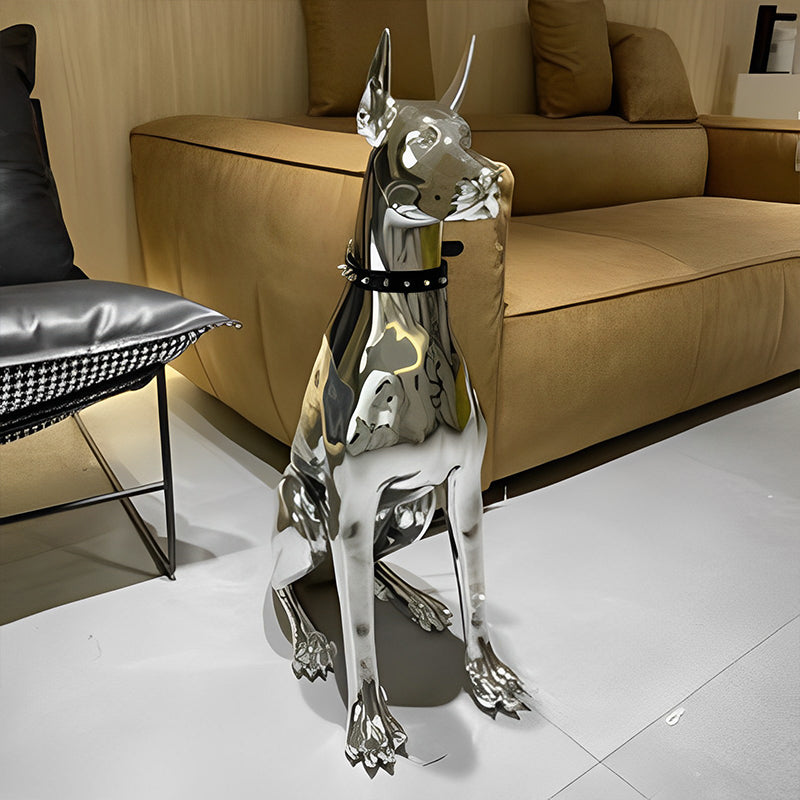 Dog Home Decoration Sculpture