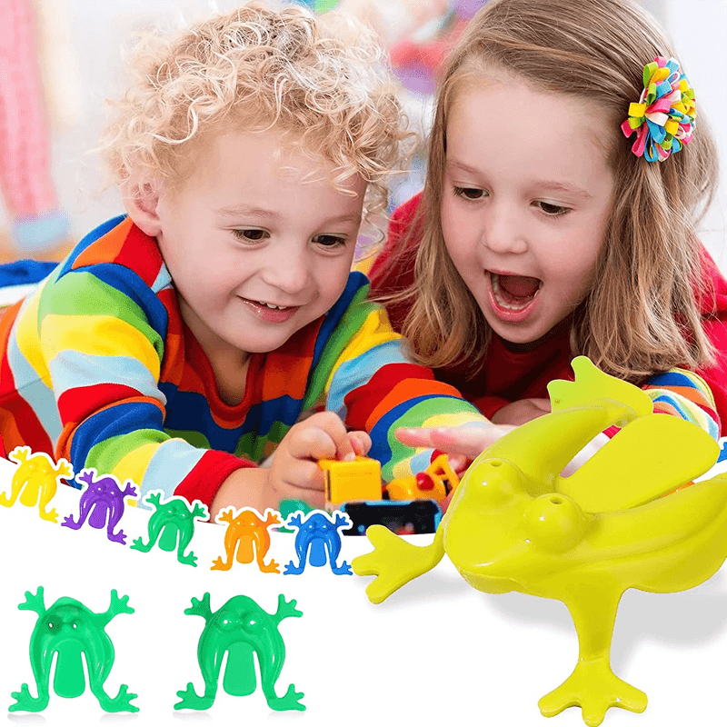 Bouncing Frog Toy For Kids (24 pieces)