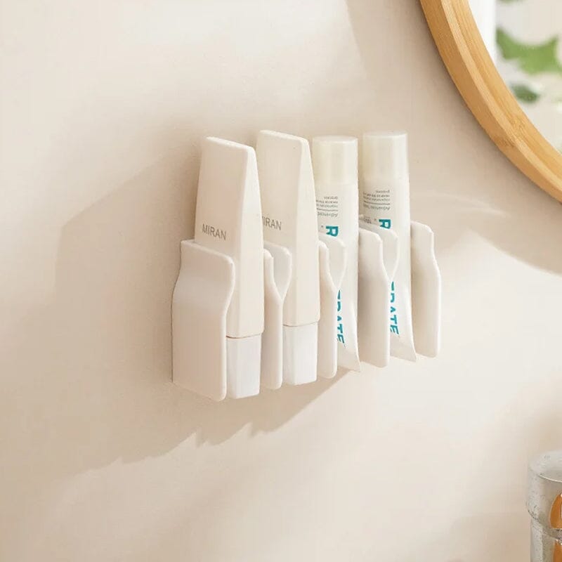 Wall-Mounted Skincare Organizer Shelf for Cleansers