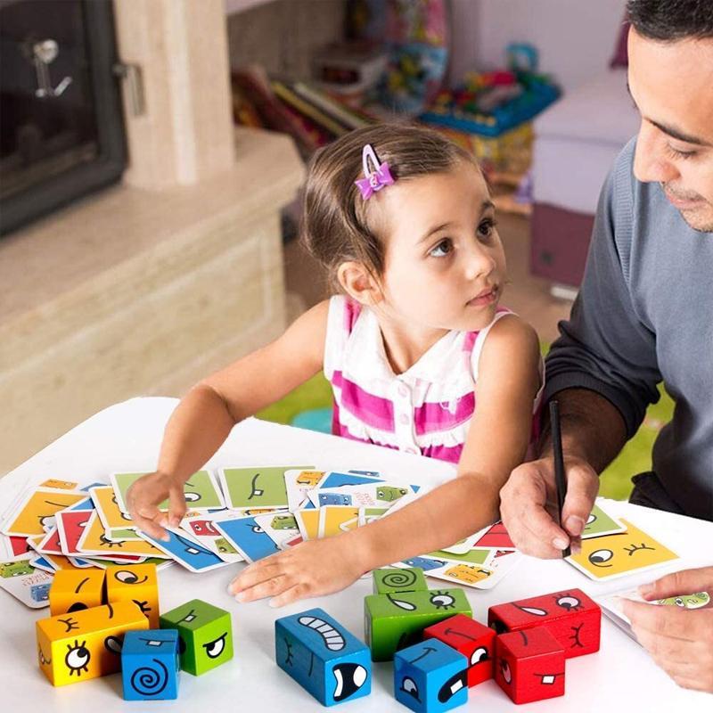 Clapfun™ Puzzle Building Cubes