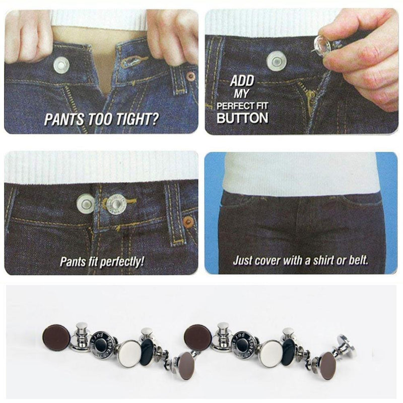 No Sew Jean Button Replacement and Extender