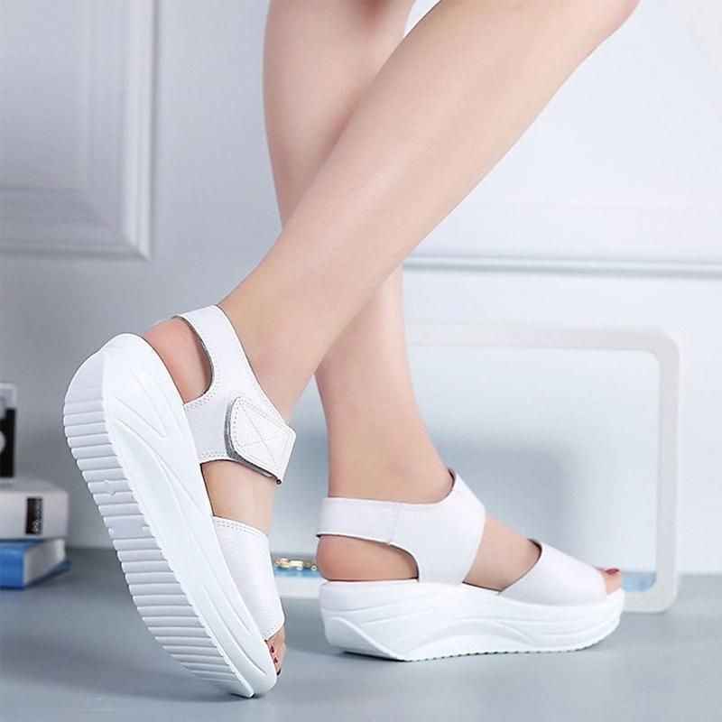 Comfortable Platform Wedge Sandal With Style