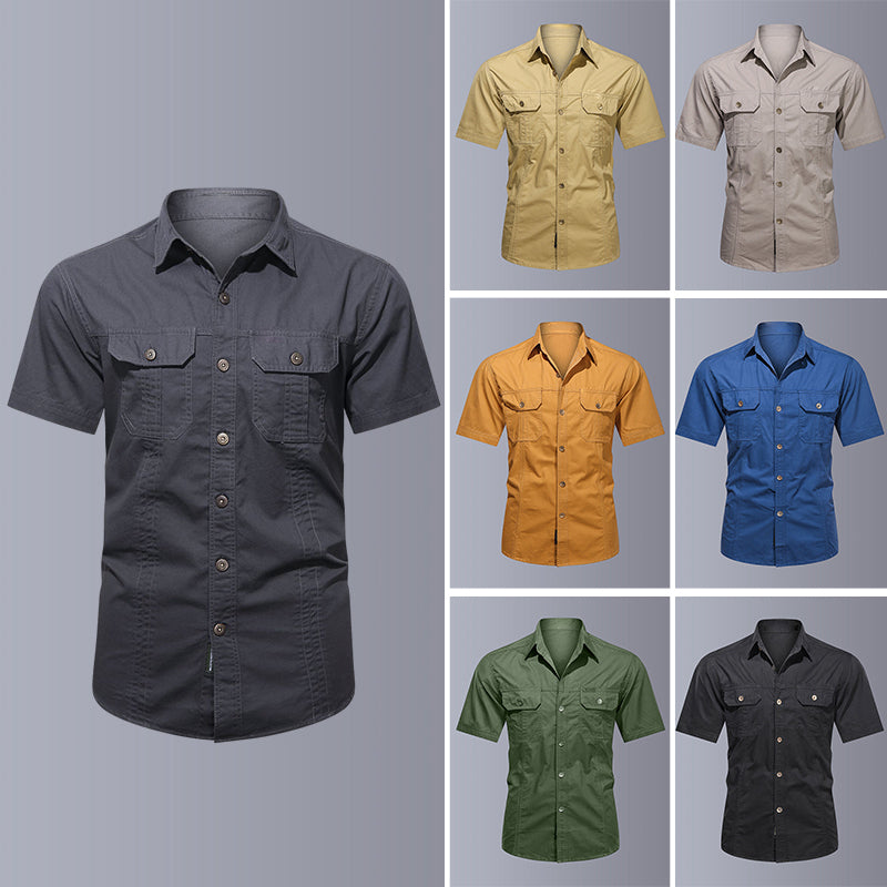 Men's Outdoor Loose Non-Iron Shirt